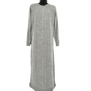 Tavin Cable Knit Dress in Heathered Grey Size 4/6